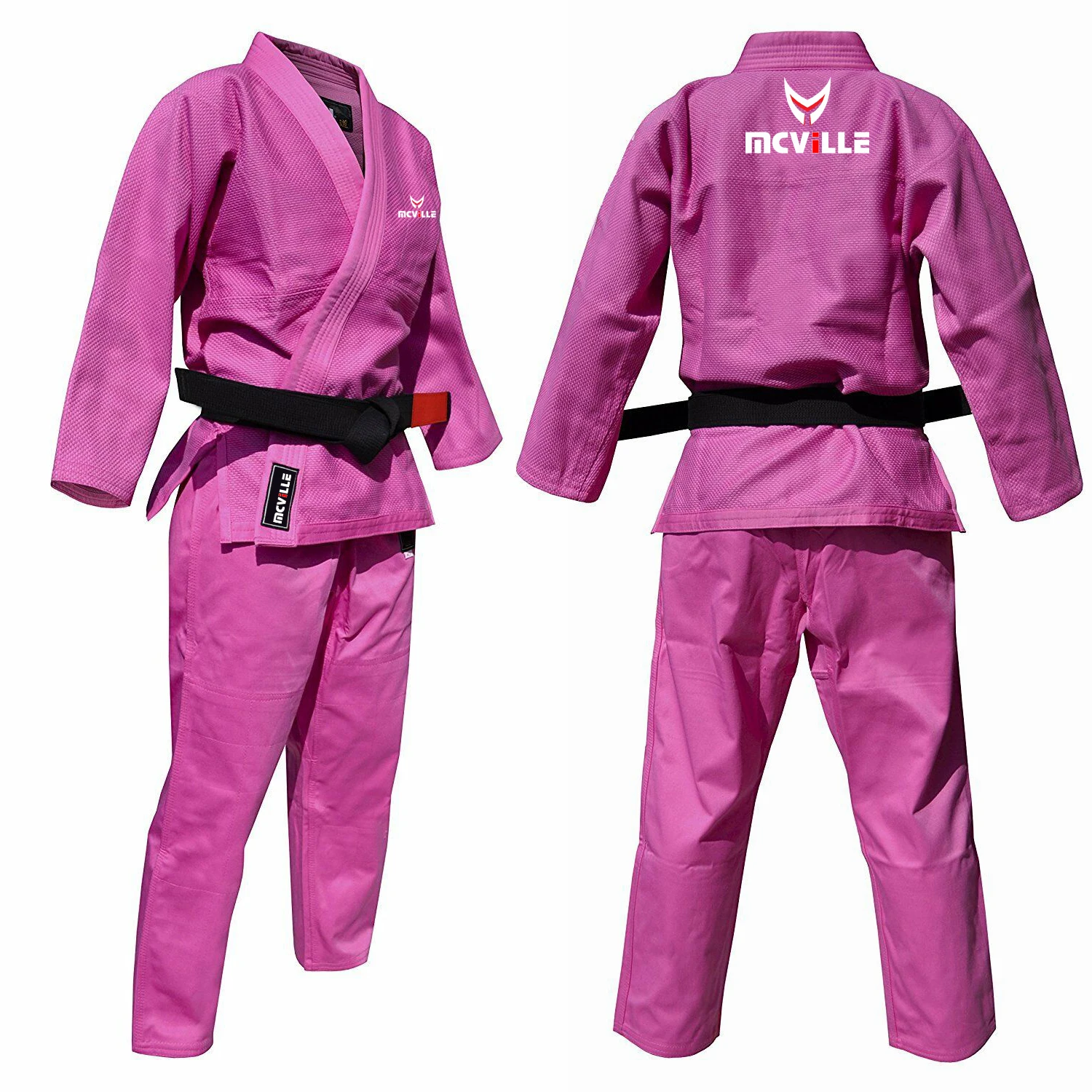 Kids Childrens All Around Brazilian Jiu Jitsu Gi Jiu-Jitsu BJJ Pink/Shoyorol Cut Professional Jiu Jitsu Uniform