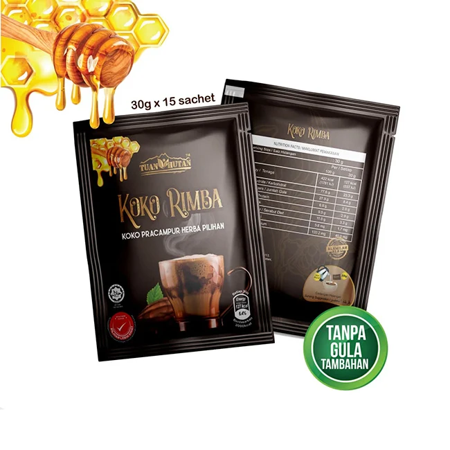 Best Seller Pure Dark Chocolate Taste Drinks with Dates and Honey No Additional Sugar Added Rich Chocolate Taste