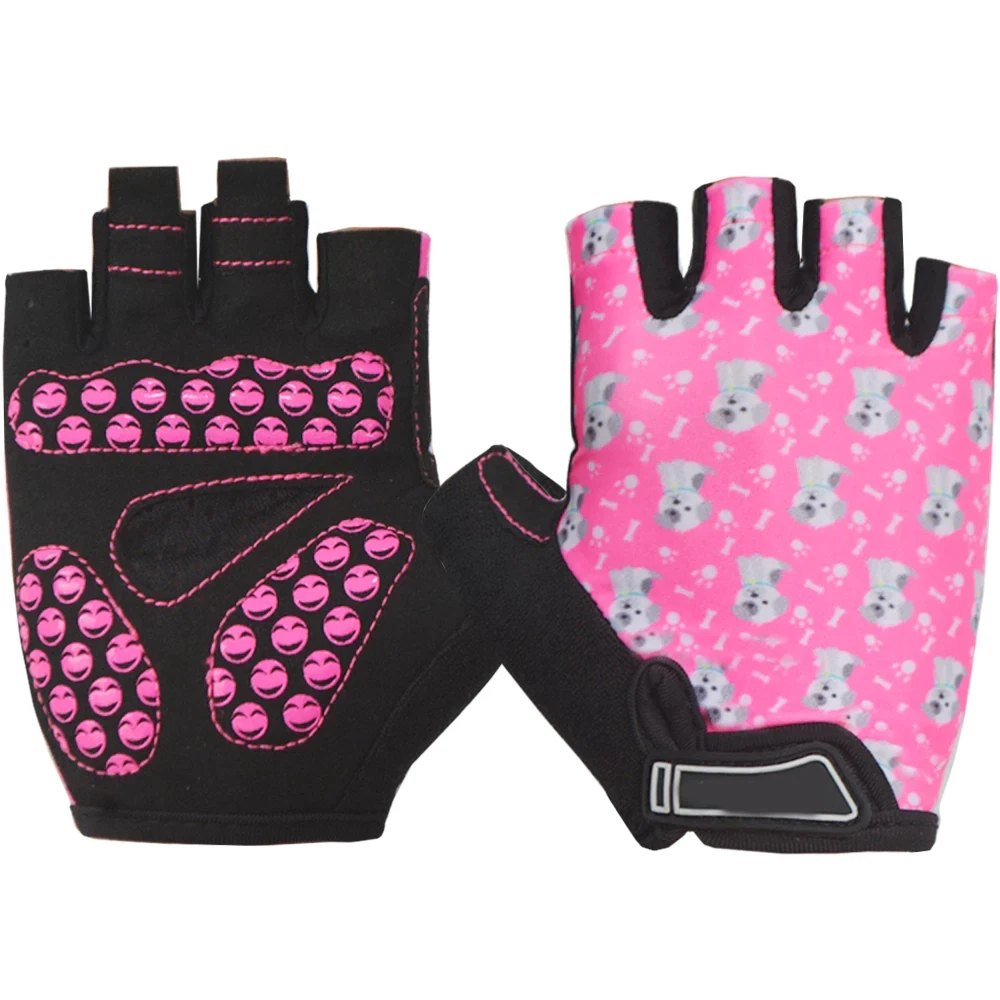 Kids Cycling Gloves Shockproof Child Pedal Bicycle Bike Gloves Skateboard Monkey Bars Gloves