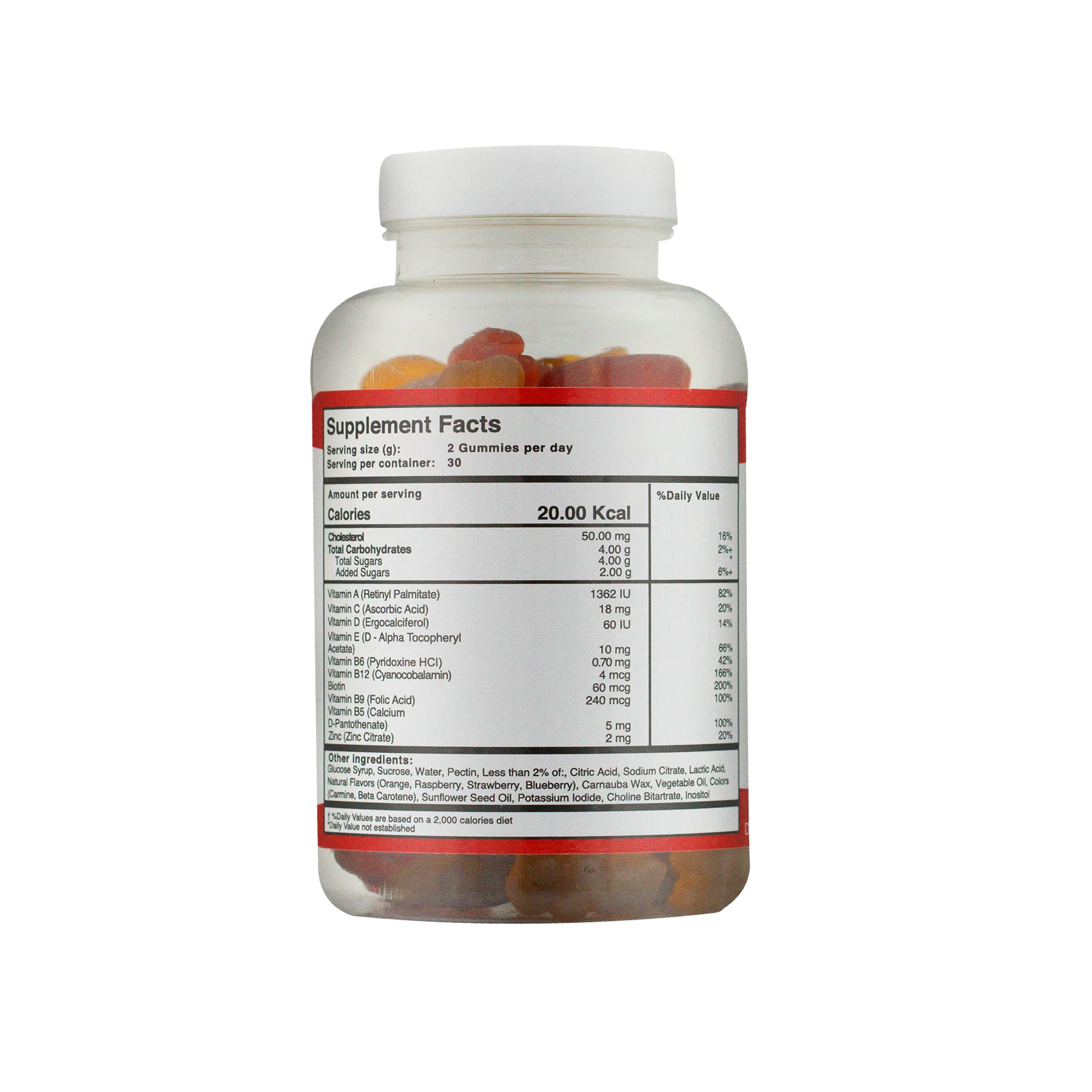 
VictaGummies Multivitamins 60 gummies per bottle - Food supplement for children with a mix of Vitamins A, C, D, E and Vitamin B 