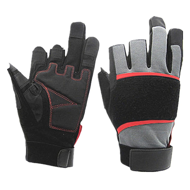 New Outdoor Sports Full Finger Mechanical Gloves Leather tactical gloves and winter safety gloves with custom  logo