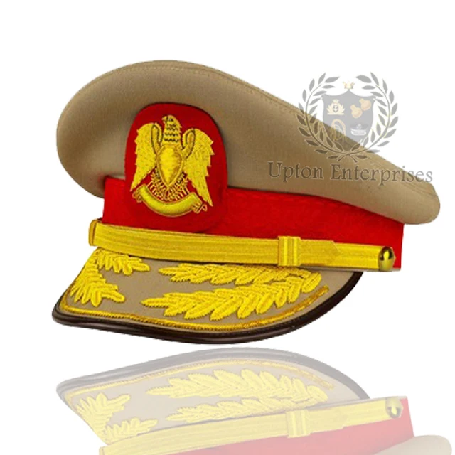 Libya General Officer Forage Ceremonial Peak Cap / Military Hat