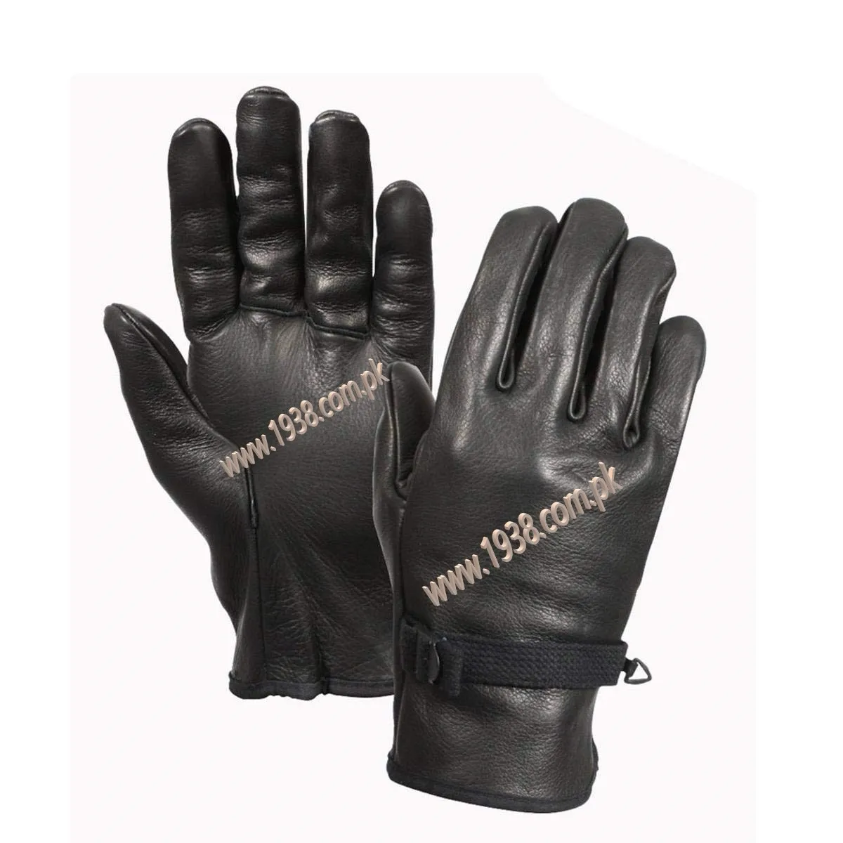Leather Law Officers Tactical Touch Screen Wrist Cover Fashion Hunter Driving Rescue Combat Gloves