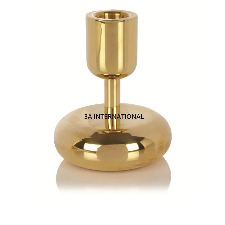  Золотой Античный канделябр для гостиниц и ресторанов декор стола Королевский подсвечник Сделано в Индии