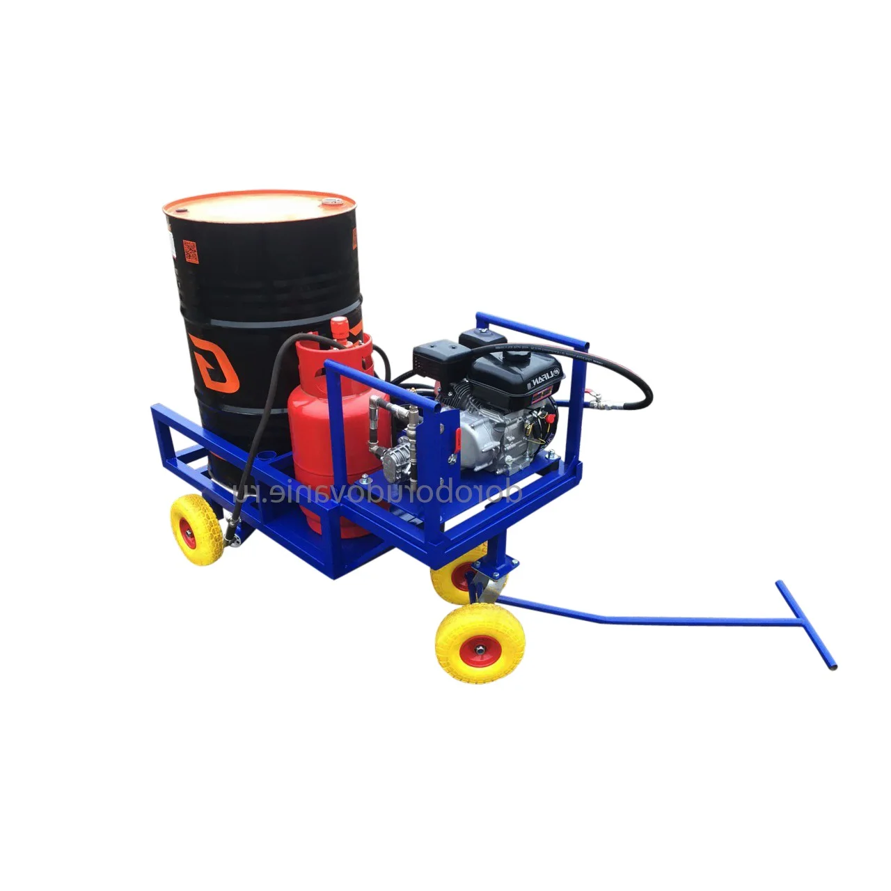 
Bitumen Sprayer With Heating And Trolley BE-2T Road Sealing Machine Bitumen Spreader Road Crack Sealing Machine 