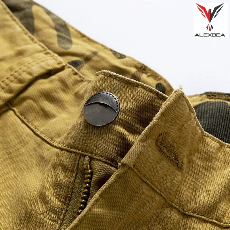 
Wholesale Tactical Camo Short Pants Military Camouflage Multi Pockets Cotton Short Cargo Shorts 