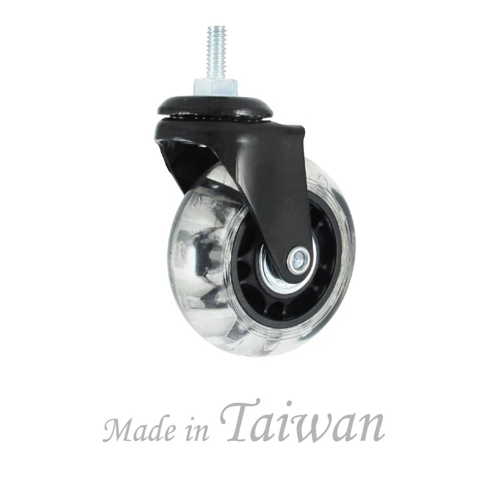  CCE Caster 2.5 PVC Light Duty Furniture Moving Wheels