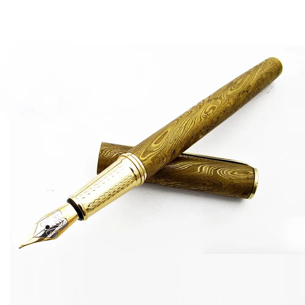 Handmade Damascus Steel Pen Beautiful Comes in gift | Damascus Steel Promotional Office Product Hand Crafted Business Pen