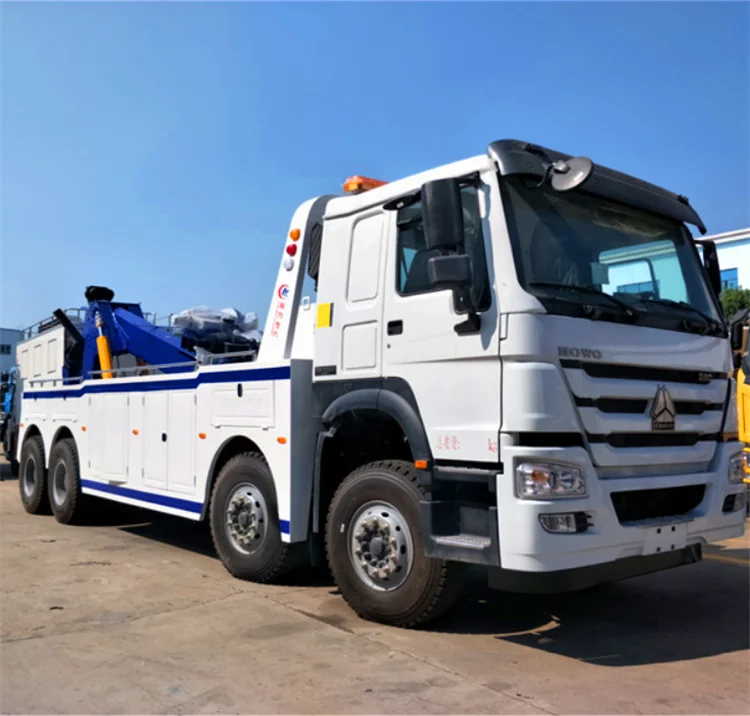 Продажа с завода HOWO 8X4 тяжелый грузовик-эвакуатор