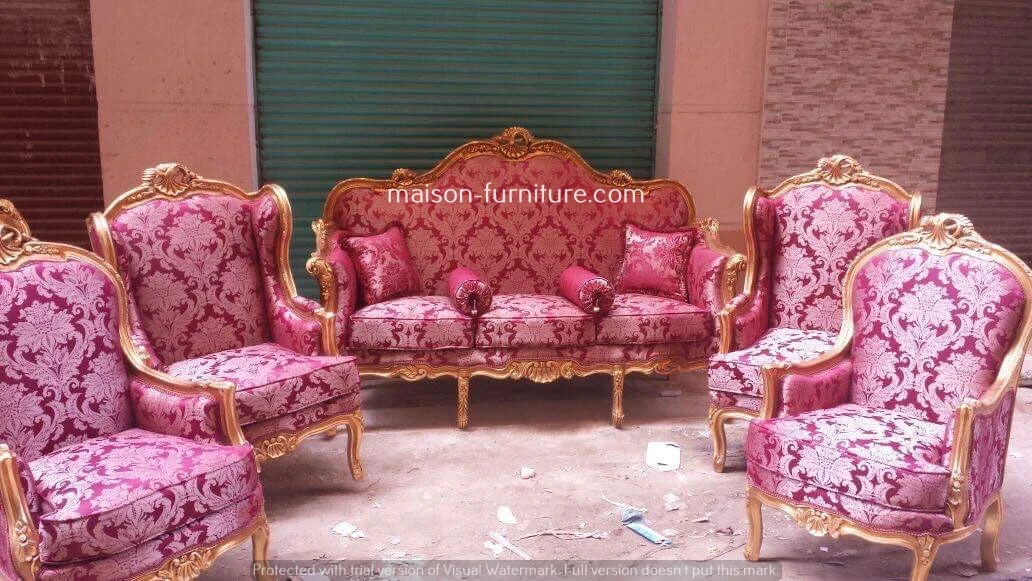 
antique french sofa salon set 