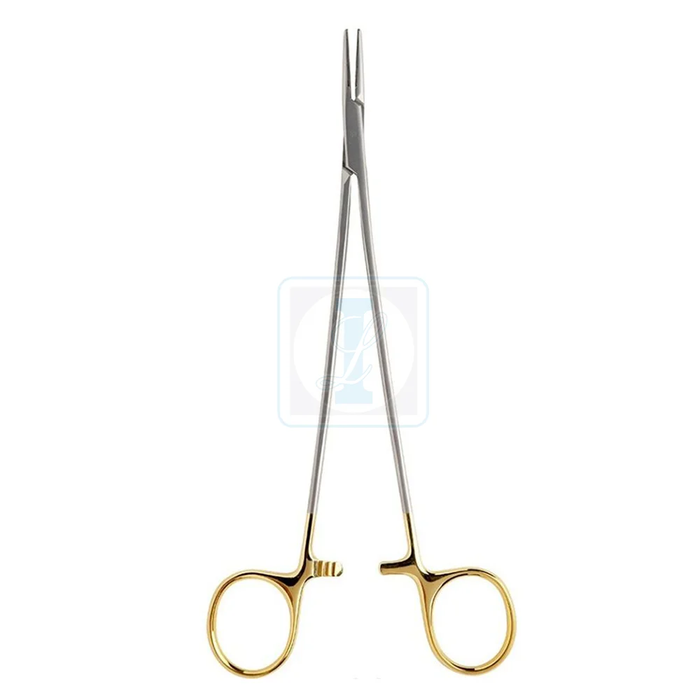 
TC DeBakey держатели игл деликатные зубчатые челюсти хирургические инструменты 