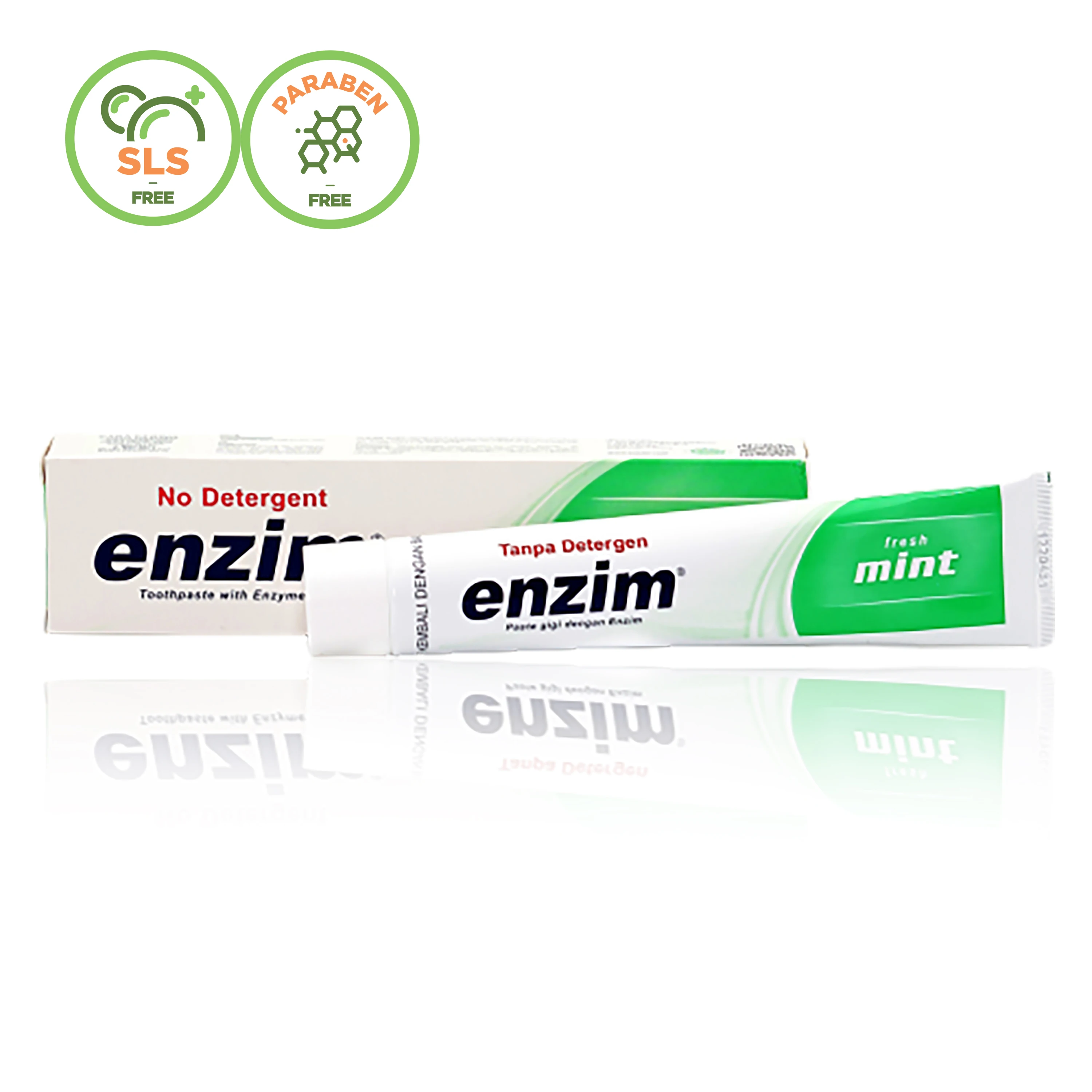 
 Высококачественная зубная паста с активным ферментом и без SLS для устранения стоматита и дыхания  