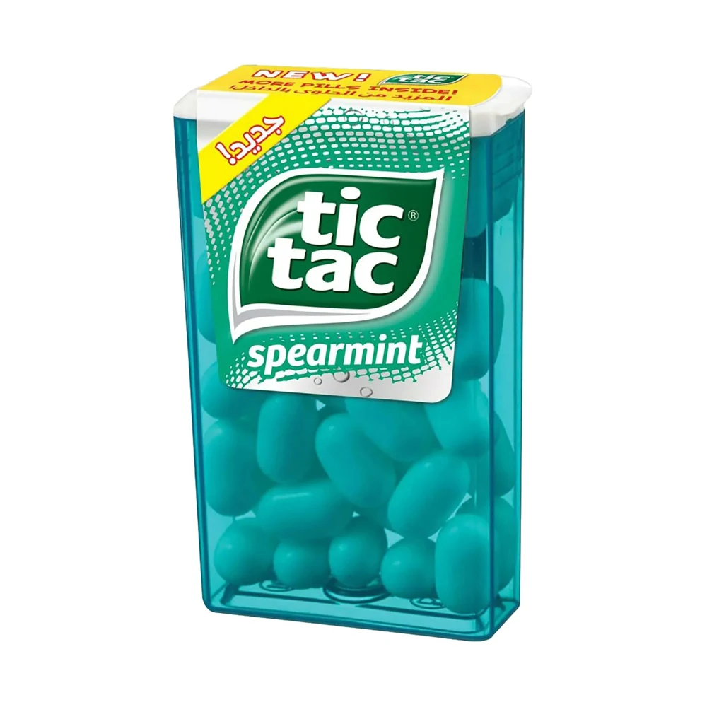 Display Packing Tic Tac Fruity Tablet Candy Mints