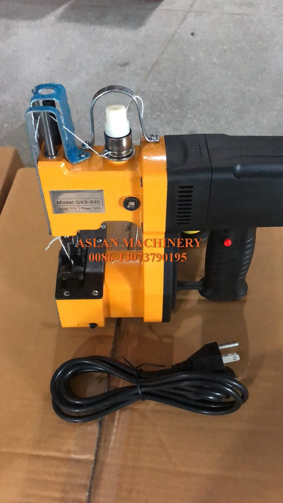 Non-woven Rice Bag Sewing Machine Grain Packing Bag Closing Thread Sealing Machine