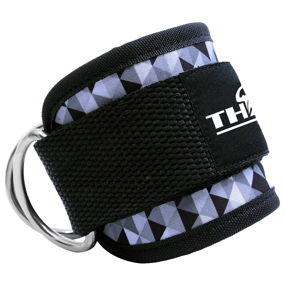 Custom Gym Ankle Strap 6 Weight Lifting PVC Rubber Logo / Woven Logo or Customized PK Sport Safety Sport Ankle Winter Unisex EVA