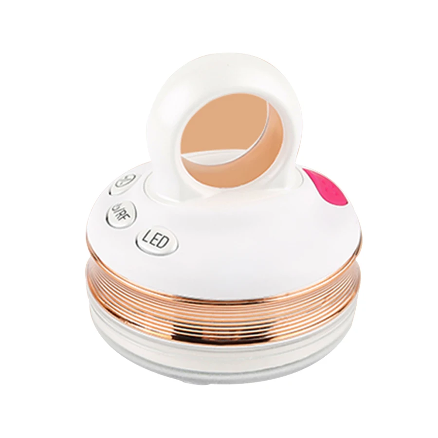 Мини-массажер для подтяжки кожи со светодиодной подсветкой аппарат фотонной терапии удаления морщин и лифтинга лица