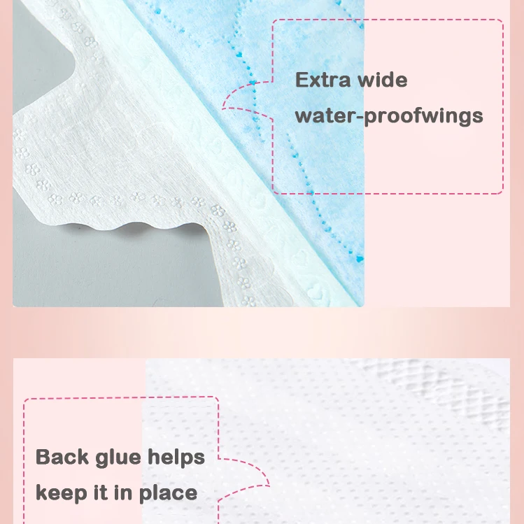 hygienic organic eco friendly sanitary napkin best woman pad in Korea