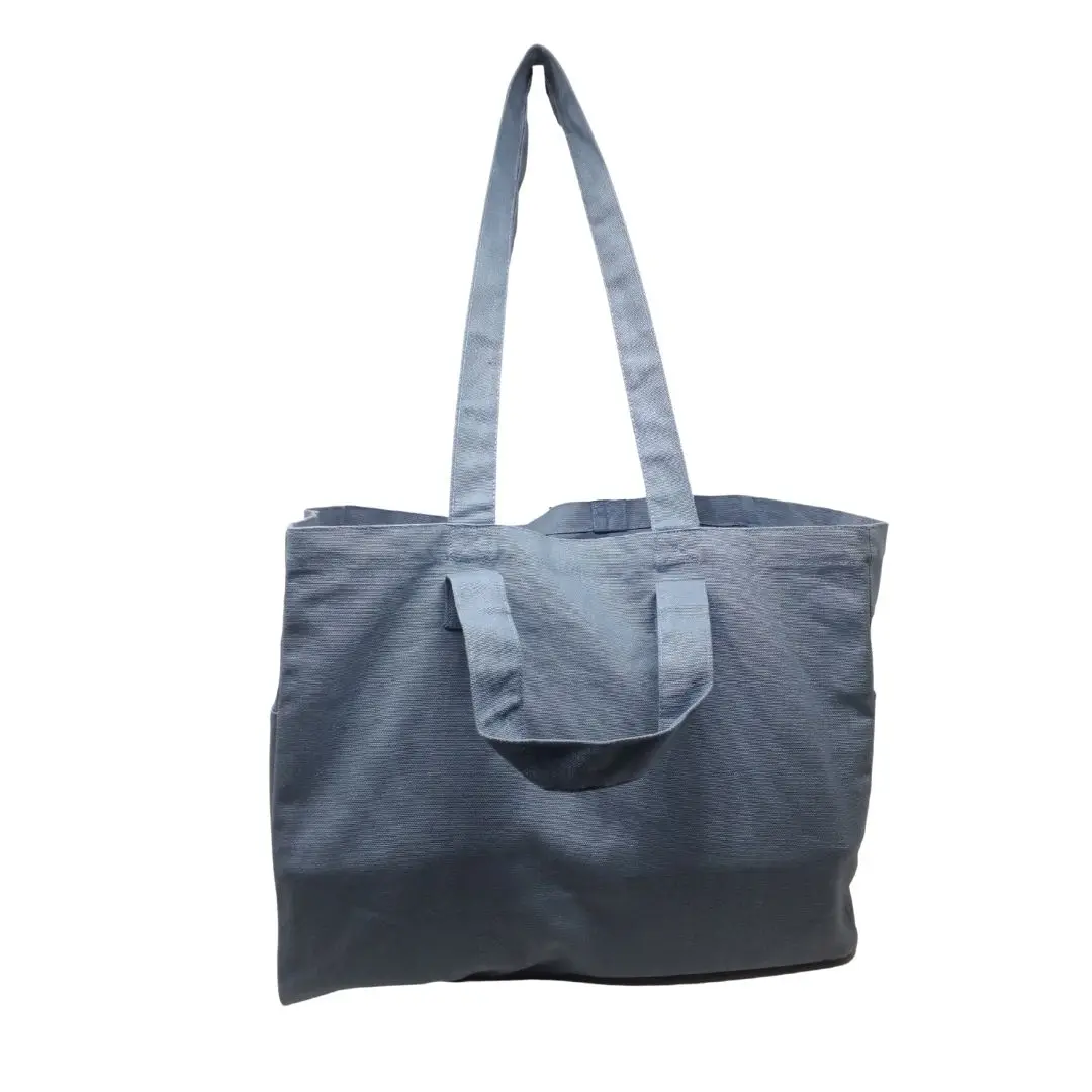 Manufacturer and Exporters Custom Printed White Canvas Tote Bags for Shopping and for College Girls