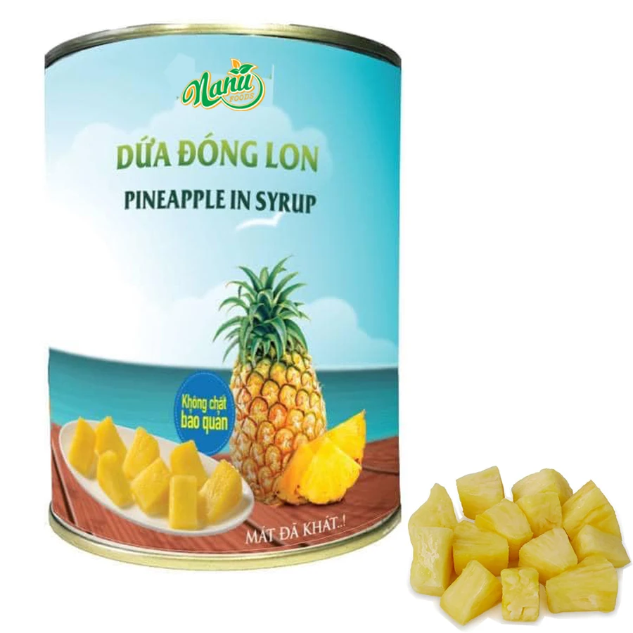 
Canned Pineapple Fruit in syrup 565g 