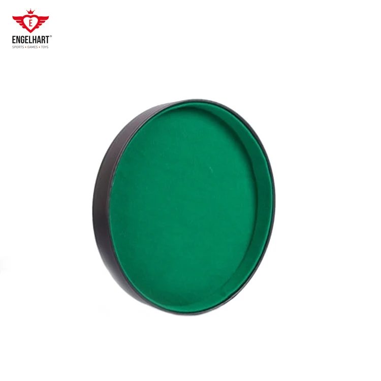 Longfield Games - Dice Tray 26 cm including 6 Wooden Dice, Cup, and Score Block Premium Luxury High Quality Gambling Game