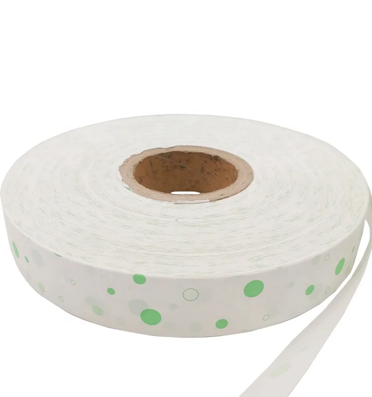 Sanitary Napkin Panty Liner Raw Material Customized Printing Silicone Coated Release Paper Roll Releasing Tape