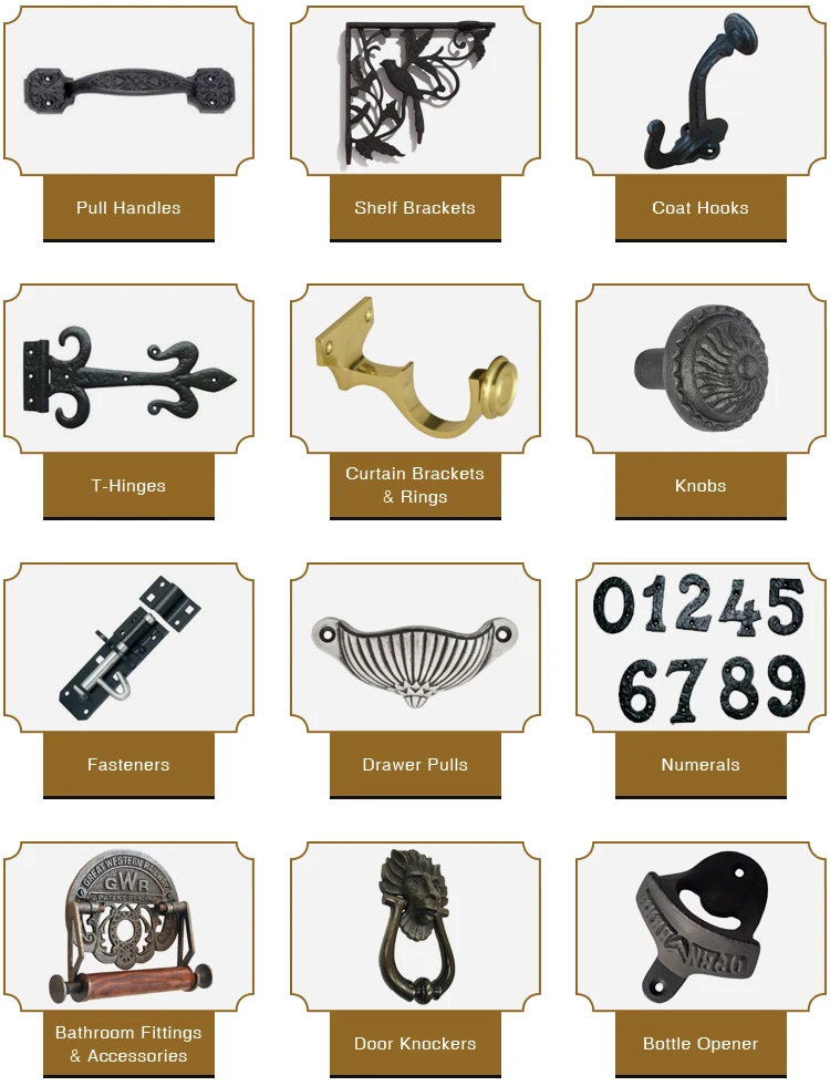 High Capacity Letter Plate/Flap With Knocker Quality Black Cast Iron Strong Material Durable Door Plates in