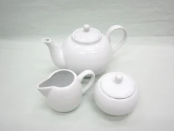 Cheap Prices Custom Design Pattern Ceramic Tableware Set Dinner Teapot Set