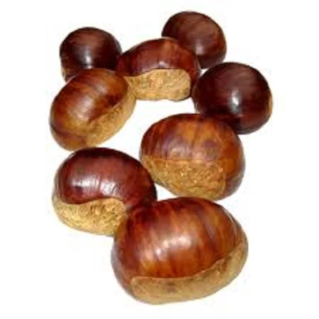  Сладкая Органическая закуска в упаковке очищенный жареный каштан с мешком из фольги