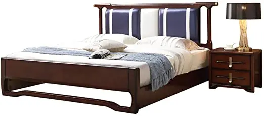 Top Sale Guaranteed Quality Designer Furniture Luxury Chinese Solid Wood Bed