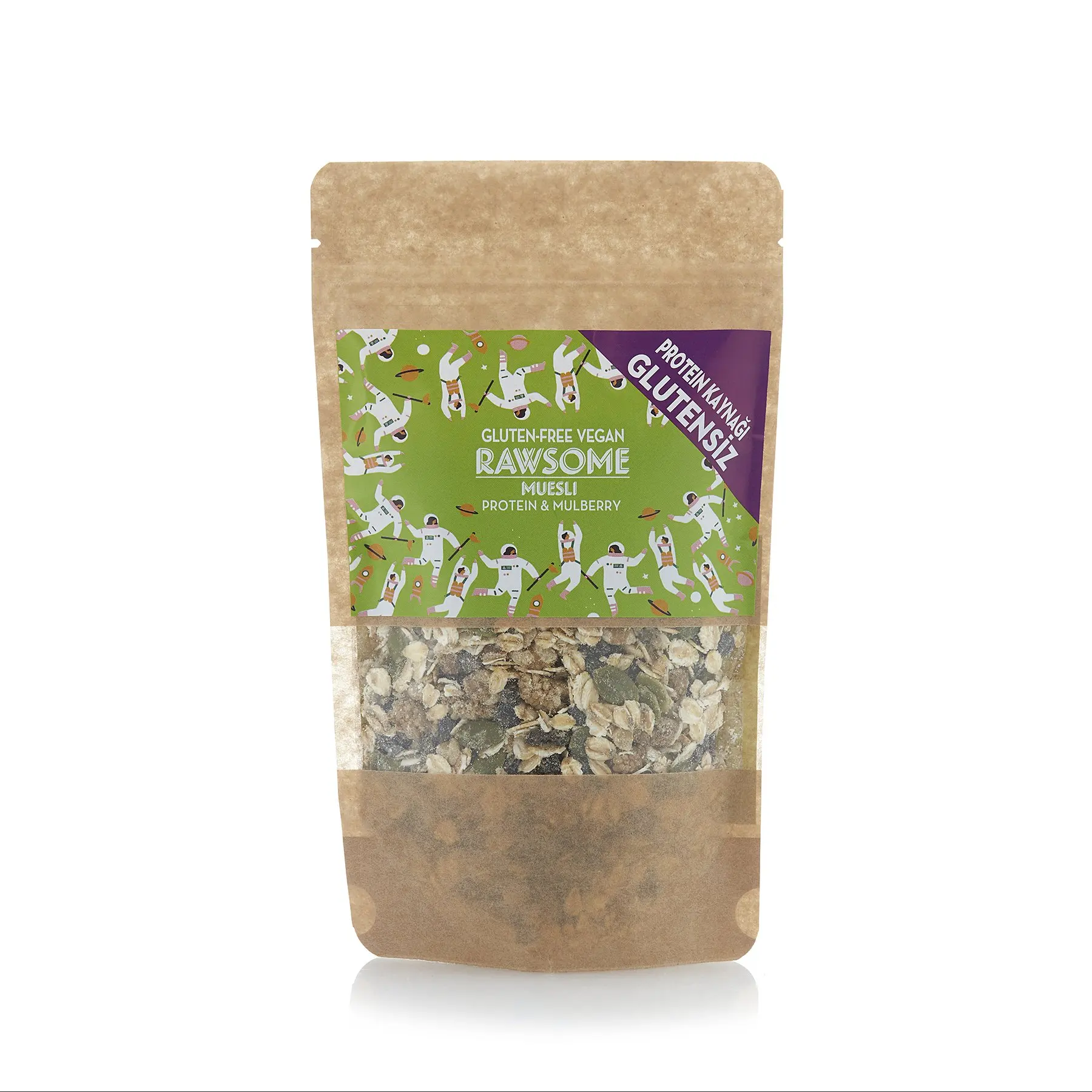 HIGH QUALITY RAWSOME MUESLI GRANOLA  BREAKFAST CEREALS GLUTEN FREE