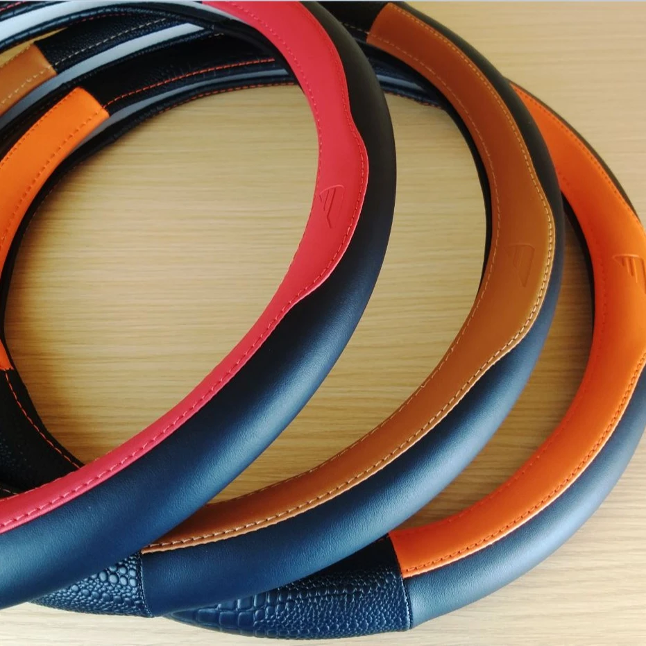 Hot August 2021, Premium quality Best Selling product universal fashion car steering wheel cover (BTL05)