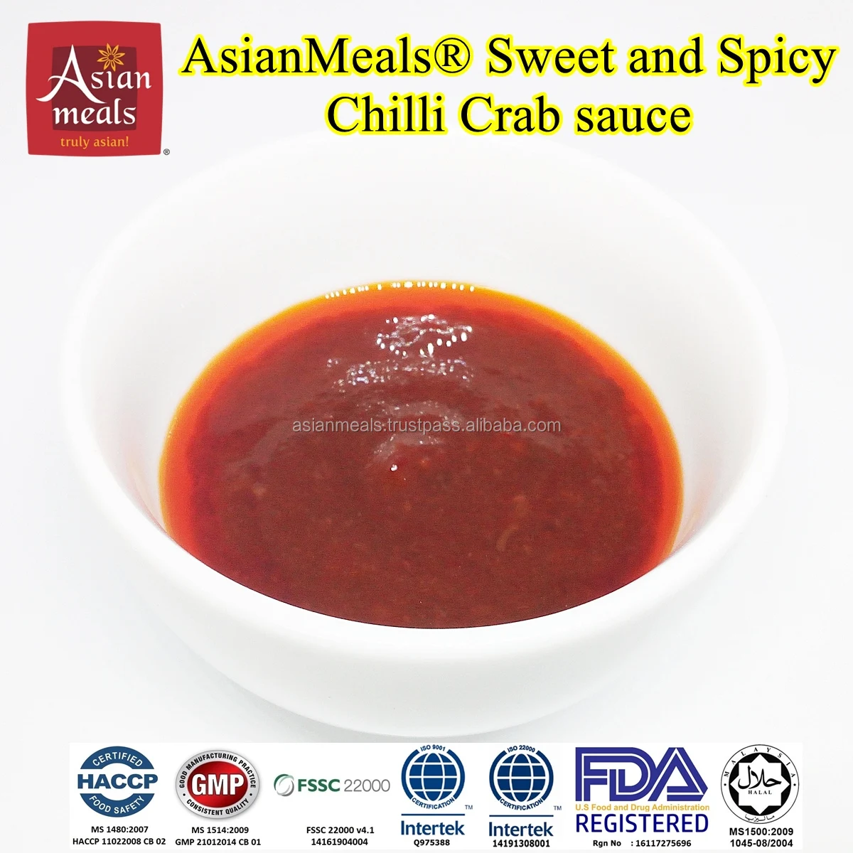 Wholesale High Quality Sweet and Spicy Chili Crab Seafood Sauce Pack Malaysian Halal Delicious Eating In A Bag HACCP GMP ISO