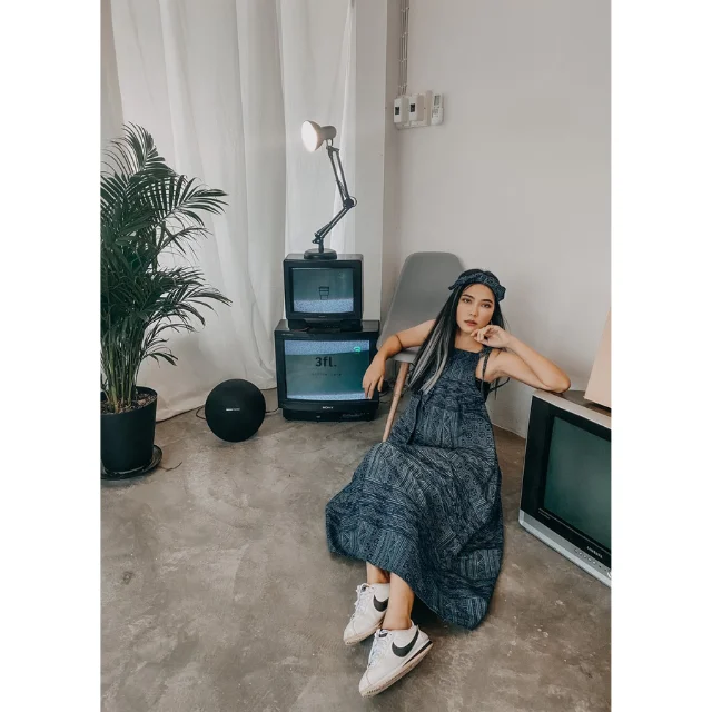 Лидер продаж тайские повседневные женские платья товары премиум класса ручная работа от Lada Lanna коллекция 038 нагрудное платье