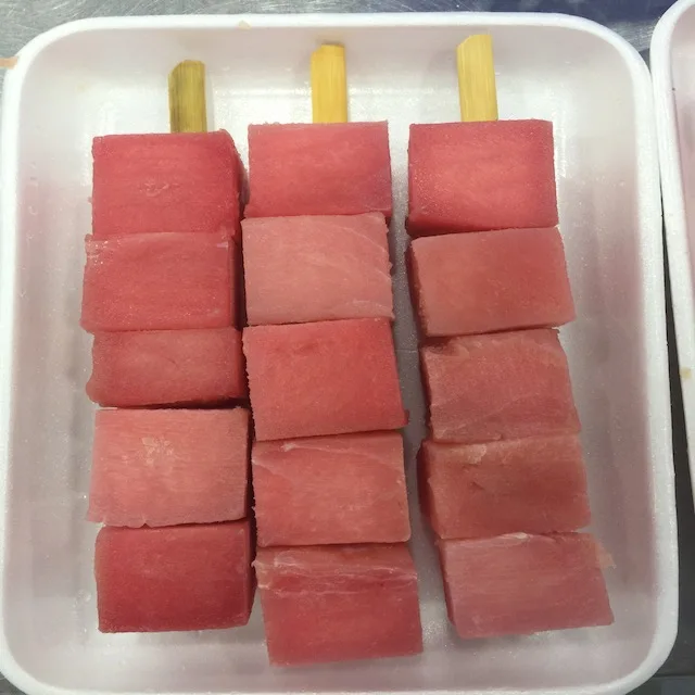 
 Best seller IQF yellowfin frozen Tuna cube for canned tuna  