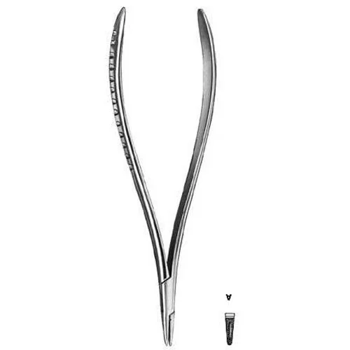 reverdin ligature needle short / ligature needle short / veterinary needle short