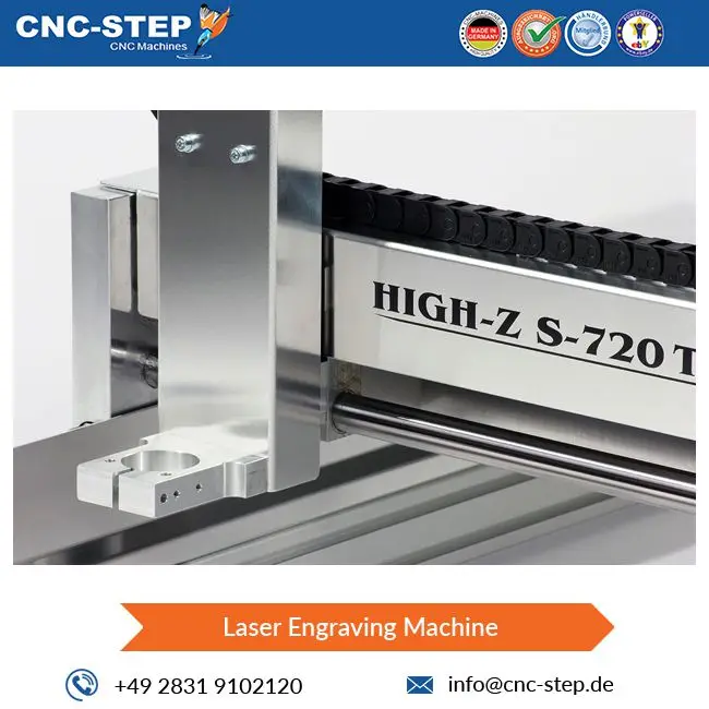 Superior Quality Highest Standard Efficient CNC Laser Engraving Machine High-Z S-720/T
