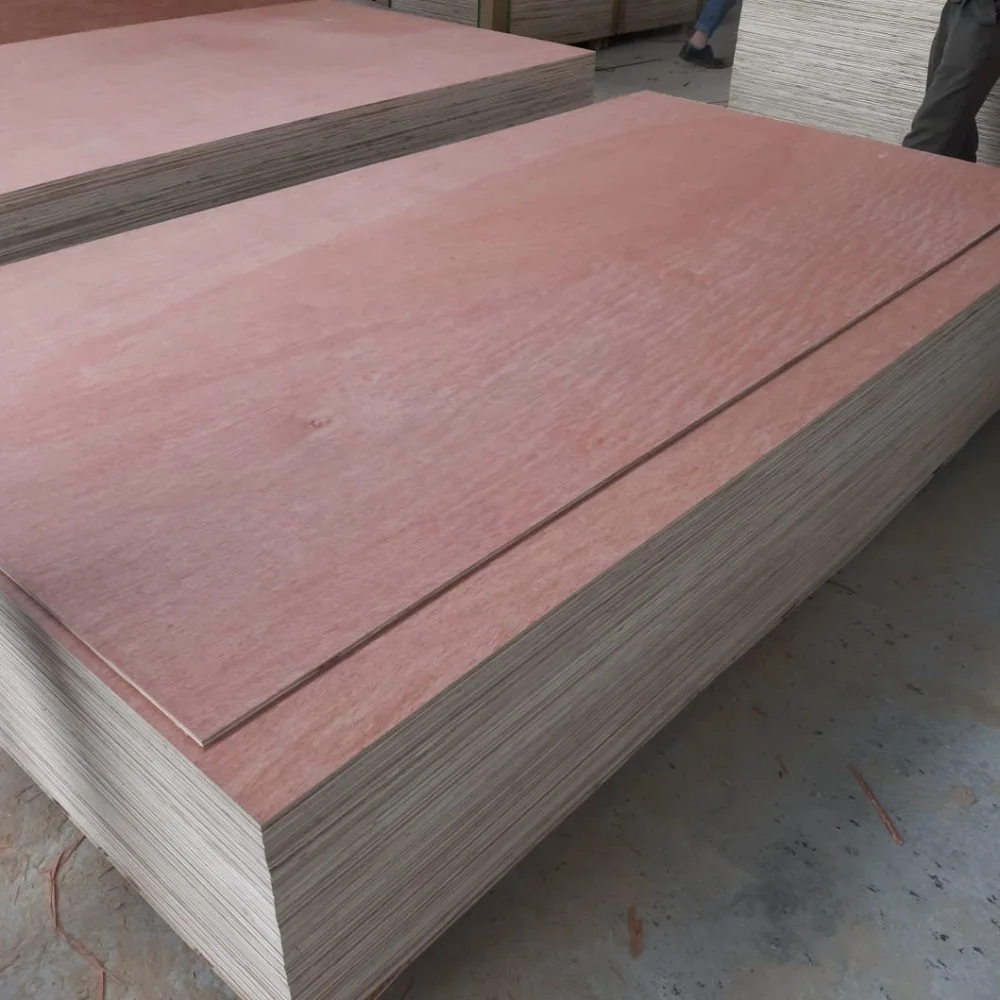 6 24mm thickness bintangor/okume red face veneer packing plywood high quality/competitive price