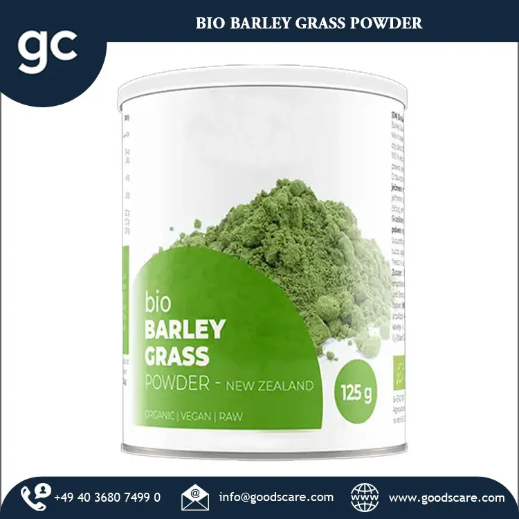 Лидер продаж высококачественный органический и сырой порошок из био-ячменной травы (Новая Зеландия) сделано в