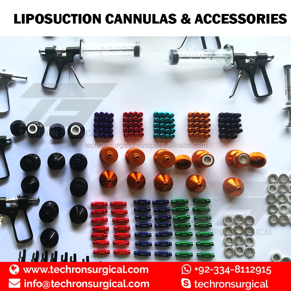 Best Quality Liposuction Breast/Buttock Augmentation Cannulas Kit