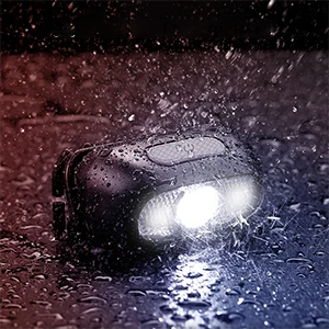 800mAh USB rechargeable portable headlamps outdoor adventure with high quality