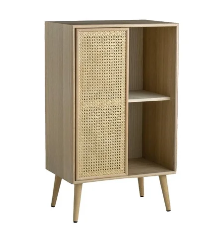 Manufacturer high quality modern design natural rattan wood cabinet living room furniture from Vietnam