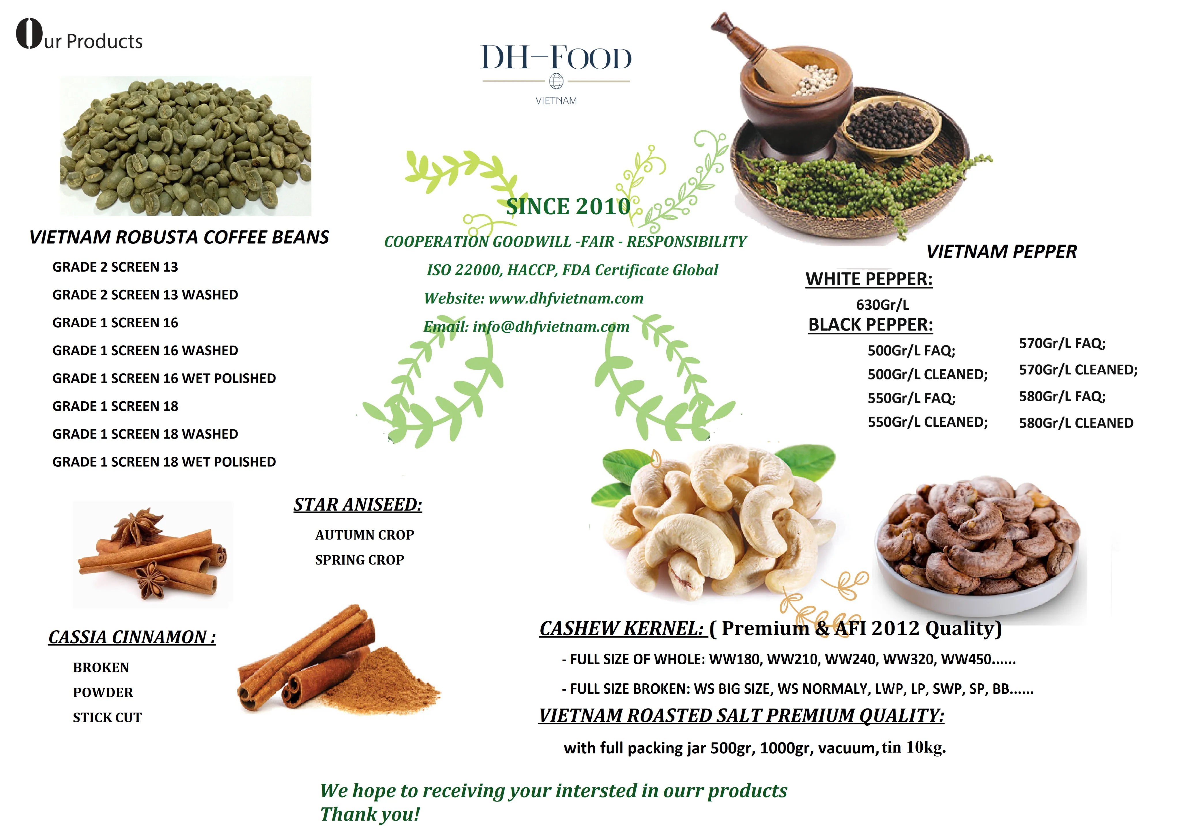 PREMIUM CASHEW NUTS WW320, WW240, WS, LP, SP... HIGH QUALITY. WHATSAPP NUMBER +84975952945