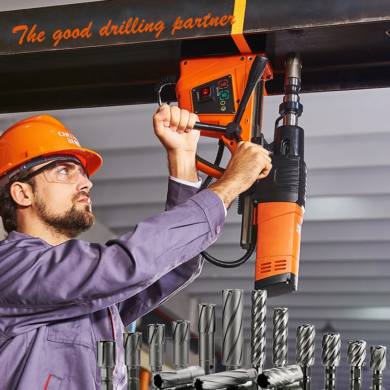 Economical DX-35 Electric Magnetic Drill Press Machine Powerful Motor Hand Tool for Industrial Drilling Holes OEM Supported