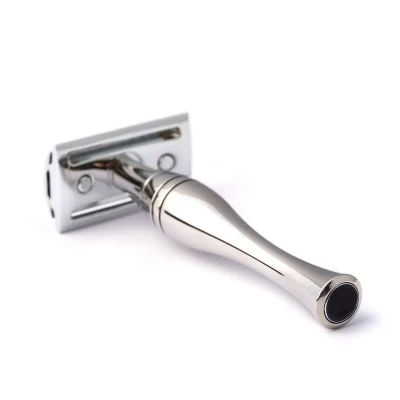 
Luxury double edge safety razor with brass handle/Customize Logo brass Handle Classical Double-Edge Safety Razor 