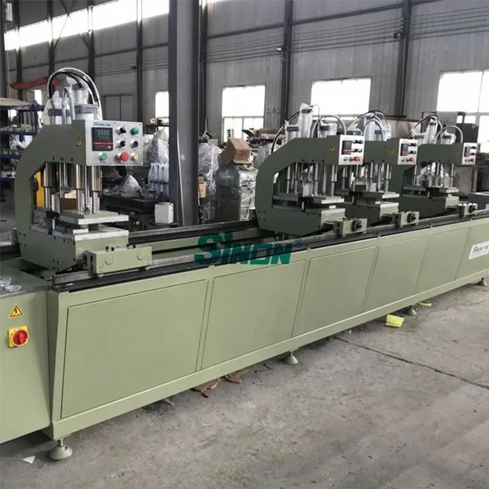 UPVC/PVC Profile 4-head Welding Machine for Window Door Fabrication/Hot sale with High Productivity