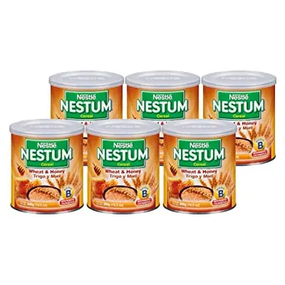 
Nestle Nestum Cerelac Wheat Infant Cereal with Milk 14.1 oz. Canister 