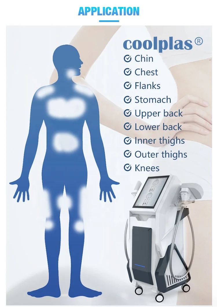 
2021 uplated 5 Handles coolplas system body slimming cool body sculpt machine 