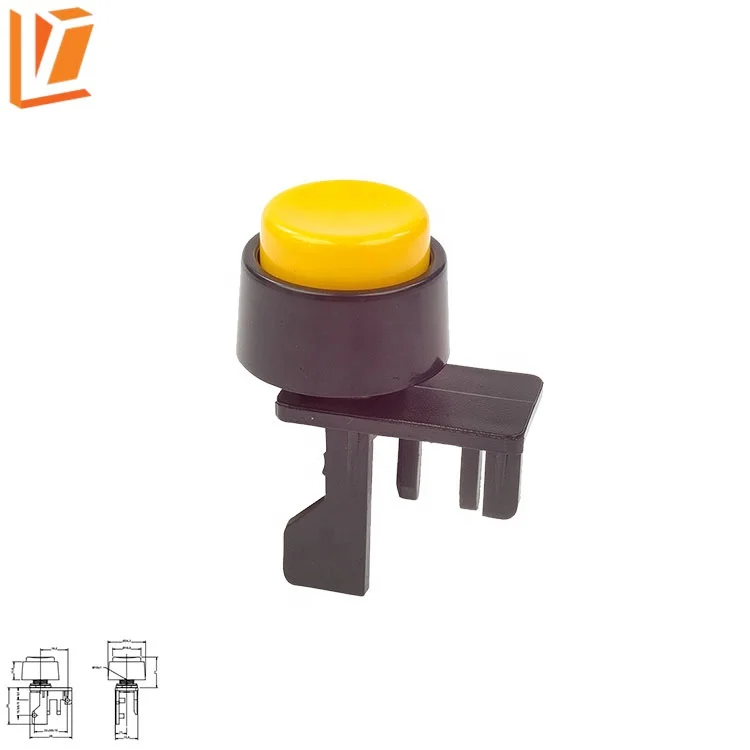 VAQ-5R-Y-101C2 Nvlon micro push button switch