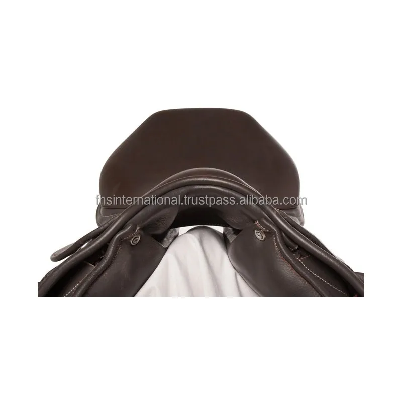Best Quality - Jumping Horse Saddle - Plastic Tree - Fully Covered with Soft Leather