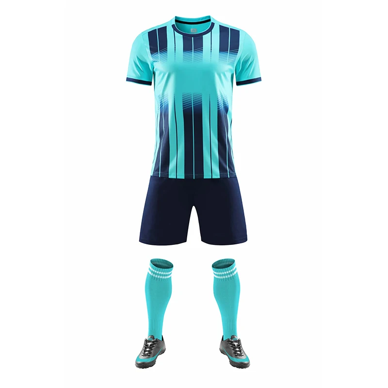 Wholesale Cheap Price Sublimation Football Kits  colorized cricket jersey sets   dj set for kids